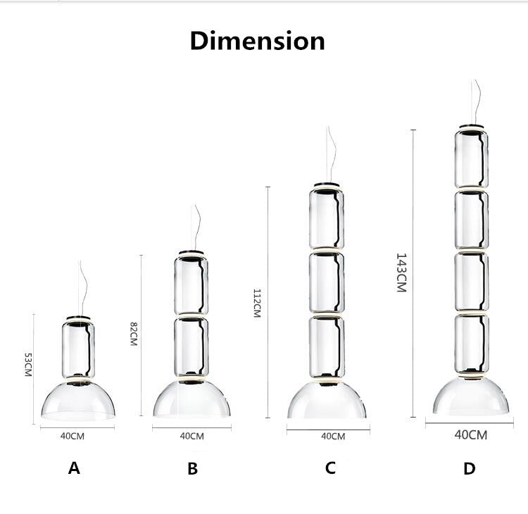 ChandeliersDecor.com-Chandeliers-LED Glass Chandelier Lighting for Living Room Stair Hall