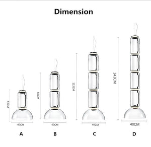 ChandeliersDecor.com-Chandeliers-LED Glass Chandelier Lighting for Living Room Stair Hall