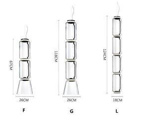 ChandeliersDecor.com-Chandeliers-LED Glass Chandelier Lighting for Living Room Stair Hall