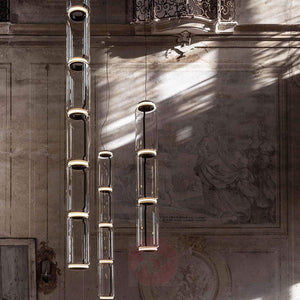 ChandeliersDecor.com-Chandeliers-LED Glass Chandelier Lighting for Living Room Stair Hall