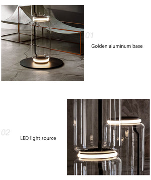 ChandeliersDecor.com-Floor Lamp-LED Glass Floor Lamp Lighting for Living Room