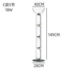 ChandeliersDecor.com-Floor Lamp-LED Glass Floor Lamp Lighting for Living Room