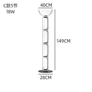 ChandeliersDecor.com-Floor Lamp-LED Glass Floor Lamp Lighting for Living Room