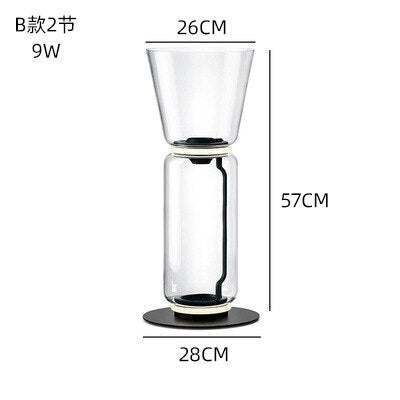ChandeliersDecor.com-Floor Lamp-LED Glass Floor Lamp Lighting for Living Room