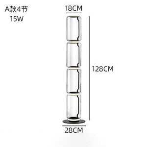 ChandeliersDecor.com-Floor Lamp-LED Glass Floor Lamp Lighting for Living Room