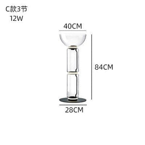 ChandeliersDecor.com-Floor Lamp-LED Glass Floor Lamp Lighting for Living Room