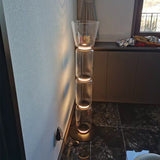 ChandeliersDecor.com-Floor Lamp-LED Glass Floor Lamp Lighting for Living Room