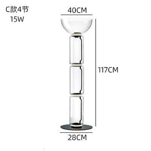 ChandeliersDecor.com-Floor Lamp-LED Glass Floor Lamp Lighting for Living Room