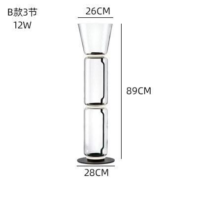 LED Glass Floor Lamp Lighting for Living Room-ChandeliersDecor.com