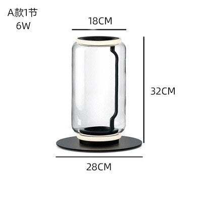 ChandeliersDecor.com-Floor Lamp-LED Glass Floor Lamp Lighting for Living Room