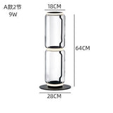 ChandeliersDecor.com-Floor Lamp-LED Glass Floor Lamp Lighting for Living Room