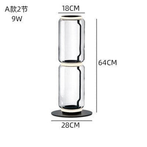 ChandeliersDecor.com-Floor Lamp-LED Glass Floor Lamp Lighting for Living Room