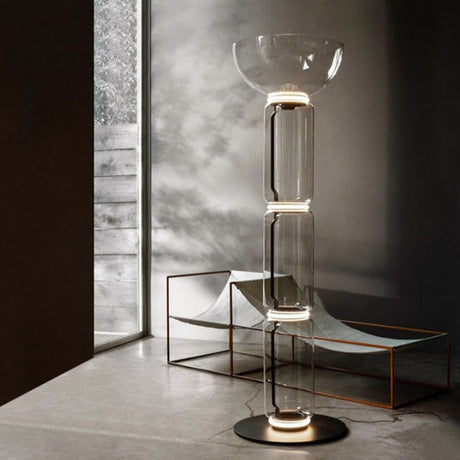 ChandeliersDecor.com-Floor Lamp-LED Glass Floor Lamp Lighting for Living Room