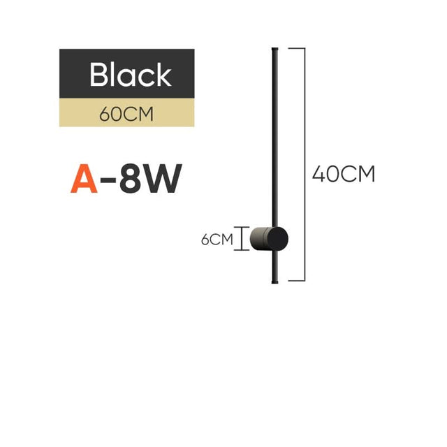 LED Lines Wall Lamp: Illuminate Your Space Effortlessly-ChandeliersDecor.com