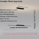 ChandeliersDecor.com-Kitchen Island-LED Long Chandelier for Dining Room, Kitchen