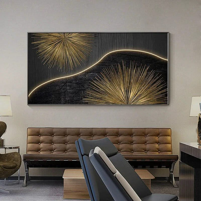 ChandeliersDecor.com-LED Wall Art-LED Moon Wall Hanging Lamp - Creative and Modern Design