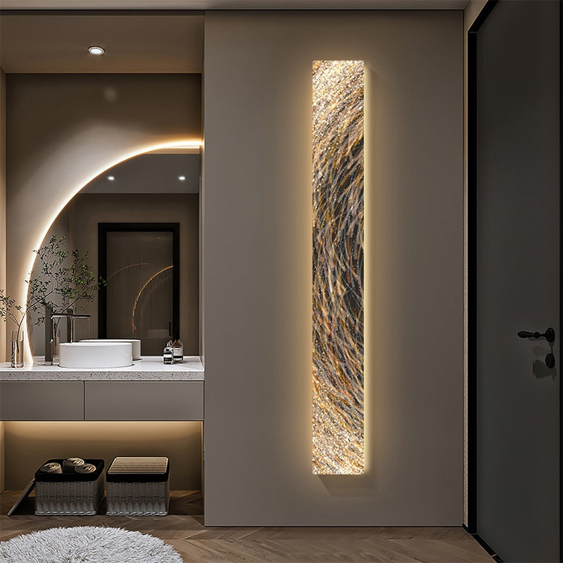 ChandeliersDecor.com-LED Wall Art-LED Panel Wall Lamp - Abstract Indoor Light Fixture