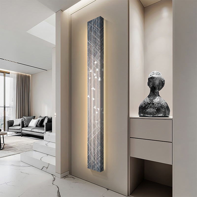 ChandeliersDecor.com-LED Wall Art-LED Panel Wall Lamp - Abstract Indoor Light Fixture