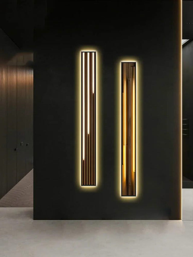 LED Panel Wall Lamp - Abstract Porch Art-ChandeliersDecor.com