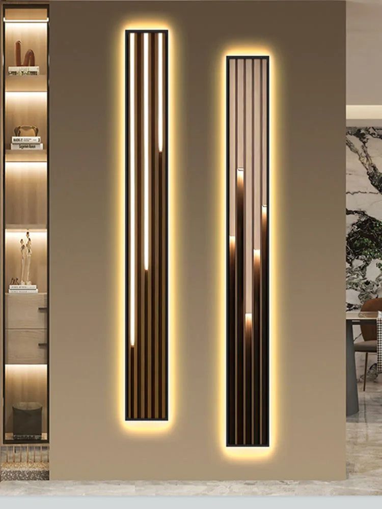 ChandeliersDecor.com-LED Wall Art-LED Panel Wall Lamp - Abstract Porch Art