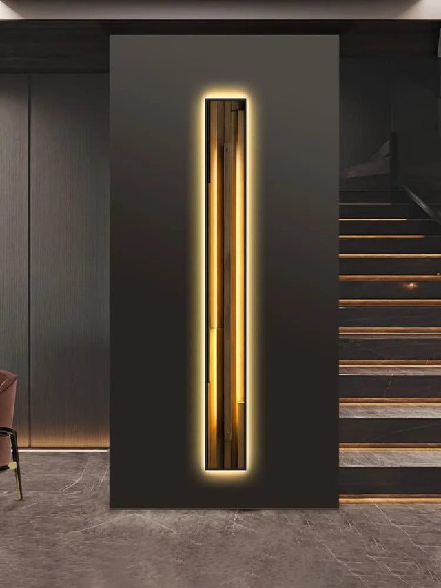 LED Panel Wall Lamp - Abstract Porch Art-ChandeliersDecor.com