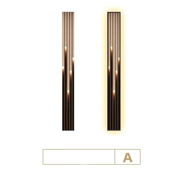LED Panel Wall Lamp - Abstract Porch Art-ChandeliersDecor.com