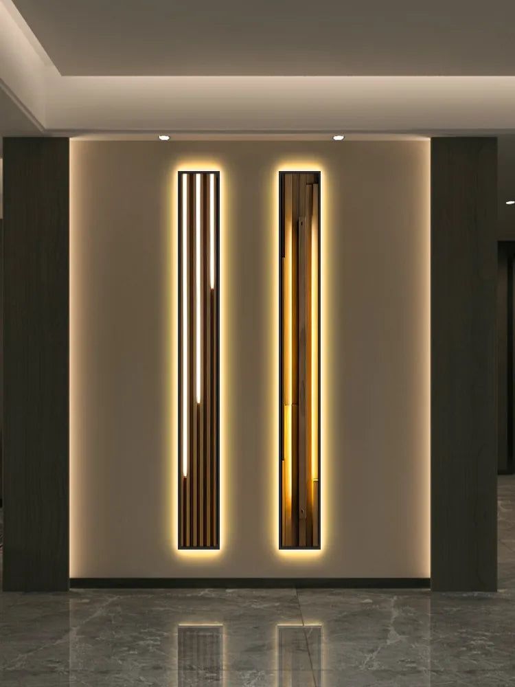 ChandeliersDecor.com-LED Wall Art-LED Panel Wall Lamp - Abstract Porch Art