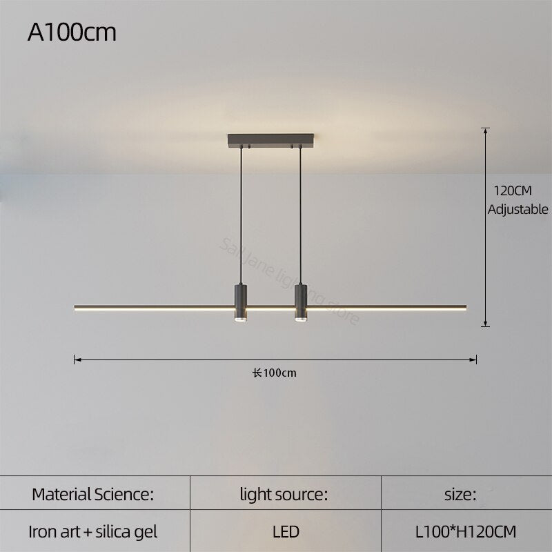 ChandeliersDecor.com-Chandeliers-LED Strip Line Chandelier Light