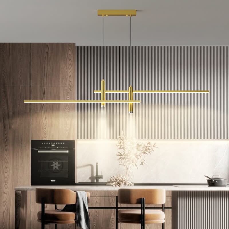 LED Strip Line Chandelier Light-ChandeliersDecor.com