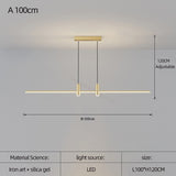 ChandeliersDecor.com-Chandeliers-LED Strip Line Chandelier Light
