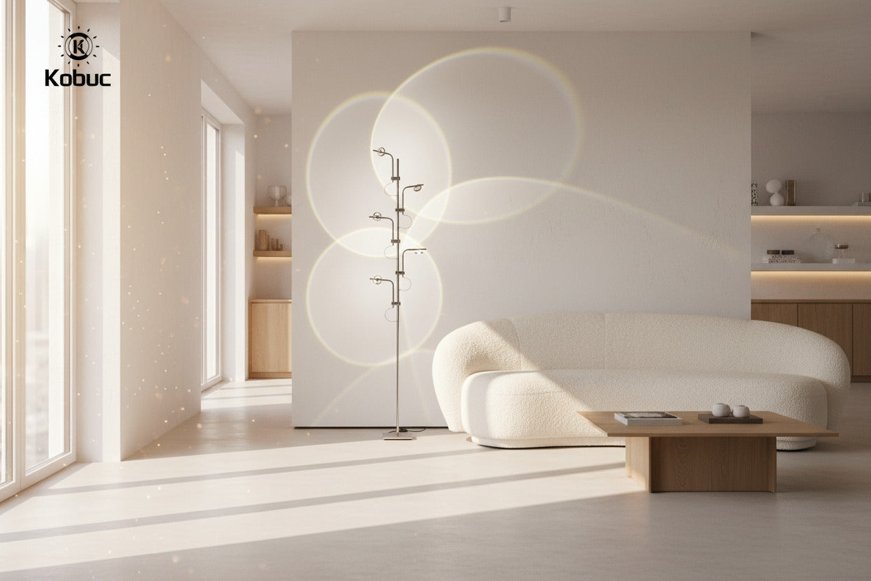 LED Sunsets Dimensional Floor Light-ChandeliersDecor.com