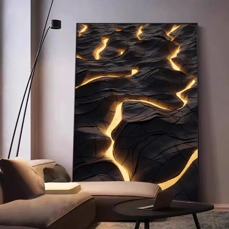 ChandeliersDecor.com-LED Wall Art-LED Wall Lamp for Living Room Background
