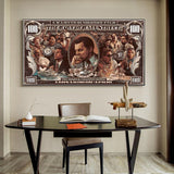 ChandeliersDecor.com-Wall Posters-Leonardo Canvas Wall Art - Wolf of Wall Street Poster