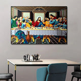 ChandeliersDecor.com-Wall Posters-Leonardo da Vinci: The Last Supper Canvas Wall Art