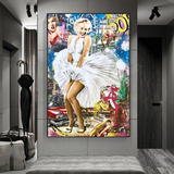 ChandeliersDecor.com-Wall Posters-Let's Dance: Marilyn Monroe Poster - Unforgettable Icon