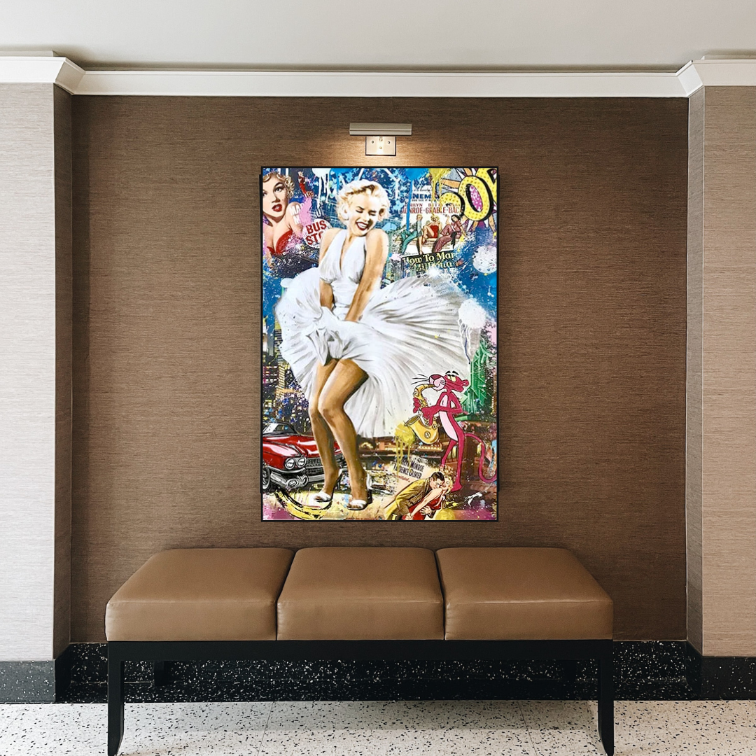 ChandeliersDecor.com-Wall Posters-Let's Dance: Marilyn Monroe Poster - Unforgettable Icon