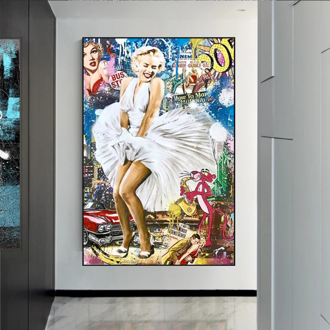 ChandeliersDecor.com-Wall Posters-Let's Dance: Marilyn Monroe Poster - Unforgettable Icon