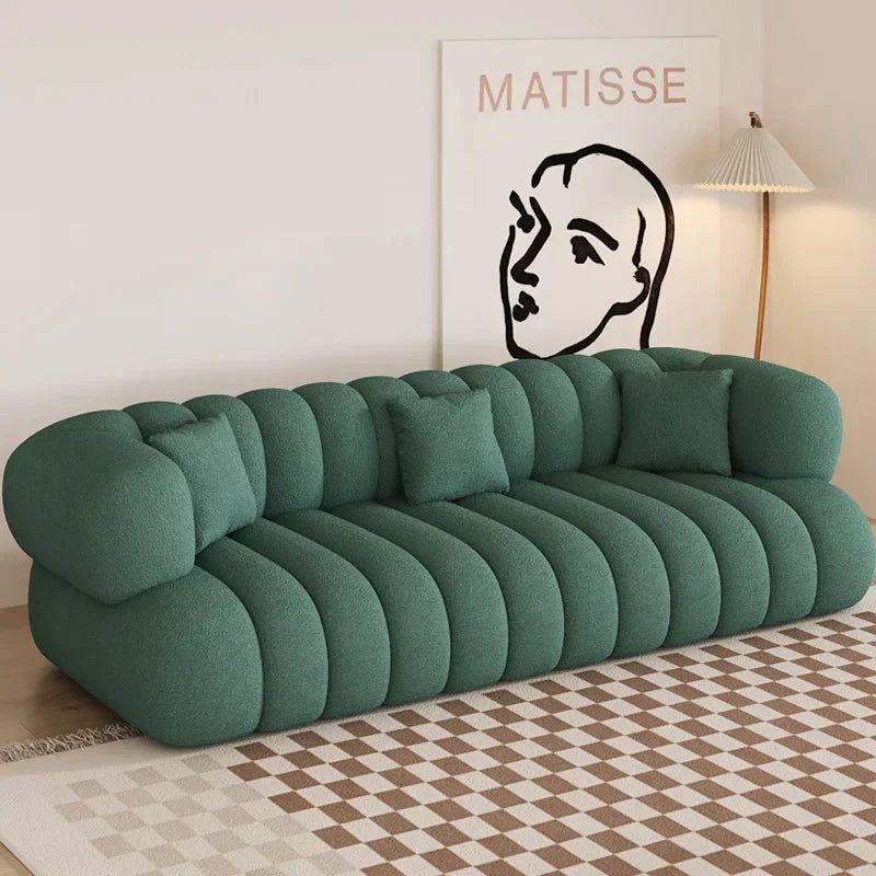 ChandeliersDecor.com-Sofa Set-Linear Nordic Style Designer Sofa Set