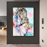 ChandeliersDecor.com-Wall Posters-Lion Family Art: Symbol of Love – Decorate Your Space