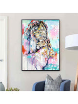 ChandeliersDecor.com-Wall Posters-Lion Family Art: Symbol of Love – Decorate Your Space