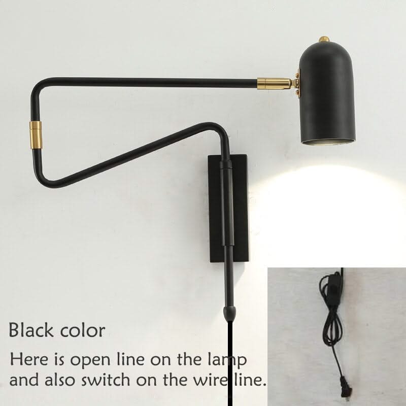 Long Arm Wall Lamp - Quality Lighting Solution-ChandeliersDecor.com