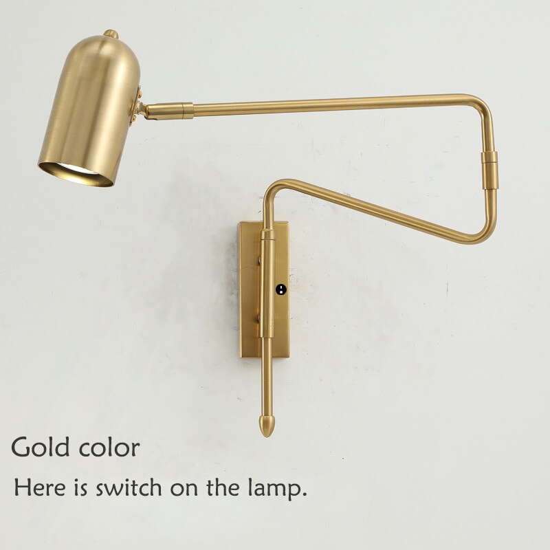 ChandeliersDecor.com-Wall Lights-Long Arm Wall Lamp - Quality Lighting Solution