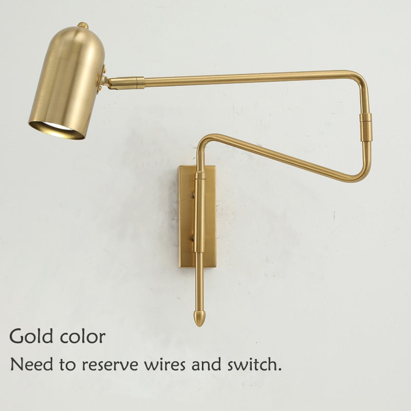 ChandeliersDecor.com-Wall Lights-Long Arm Wall Lamp - Quality Lighting Solution