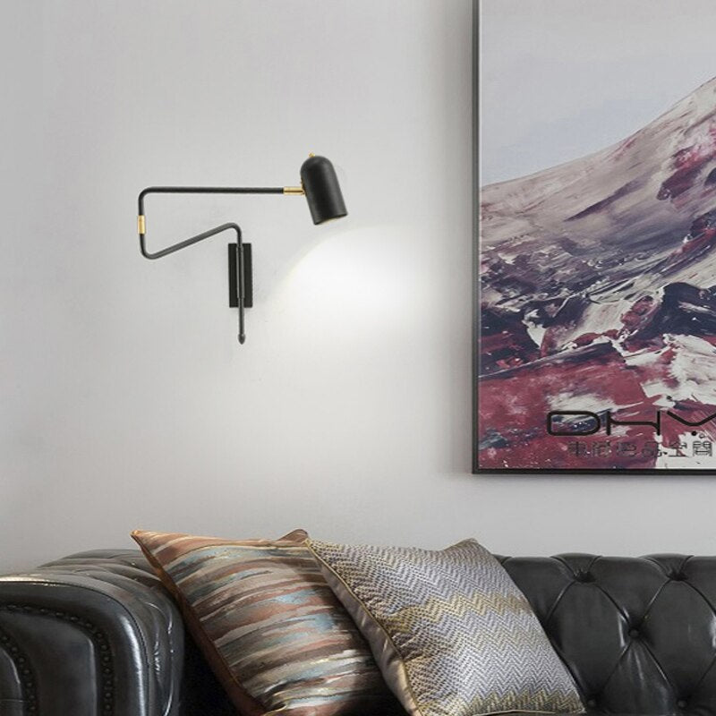 ChandeliersDecor.com-Wall Lights-Long Arm Wall Lamp - Quality Lighting Solution