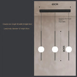 ChandeliersDecor.com-Staircase Chandelier-Long Line Glass Ball Chandelier - Lighting Solution.