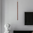 ChandeliersDecor.com-Pendant Lights-Long Strip Hanging Light - Walnut Pendant Light