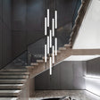 ChandeliersDecor.com-Staircase Chandelier-Long Tubes Chandelier – Illuminate Your Space with Style