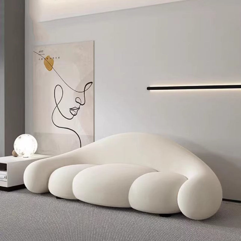 ChandeliersDecor.com-Sofa Set-Loopy Cushioned Sofa: Comfortable and Stylish Furniture
