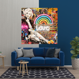 ChandeliersDecor.com-Wall Posters-Love is the Answer: Marilyn Poster - Inspiration
