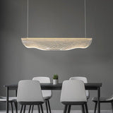 ChandeliersDecor.com-Kitchen Island-Lustre Acrylic Chandelier: Elegant Lighting Fixture